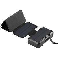 Батарея універсальна Sandberg 27000mAh Solar 5-Panel 8W, PD/20W, IP54, Flashlight, wireless charging 15W (421-06) Diawest