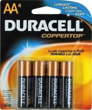 Батарейка Duracell AA MN1500 LR06 * 4 (5000394052536/81551270) Diawest
