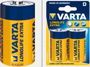 Батарейка Varta D bat Alkaline 2шт LONGLIFE EXTRA (04120101412) Diawest