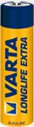 Батарейка Varta AAA bat Alkaline 2шт LONGLIFE EXTRA (04103101412) Diawest
