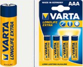 батарейка AAA;  электрохимическая система: Alkaline; количество в упаковке: 4 Diawest
