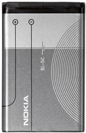 Аккумулятор для мобильного телефона;  cовместимость: Nokia 1112, 1200, 1208, 1209, 1600, 1650, 1680 classic, 2330 classic, 2610, 2626, 2700 classic, 3109 classc, 3110 classic, 3610 fold, 5030, 5130 XpressMusic, 6085, 6267, 6555, E50, N70, N72, N91 Diawest