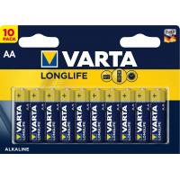 Батарейка Varta AA Varta Longlife Extra * 10 (04106101461) Diawest