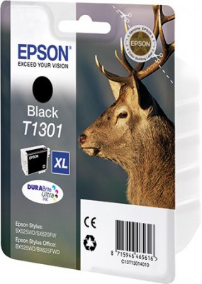 Картридж Epson SX525WD/B42WD/BX320FW Black XL (C13T13014010) Diawest