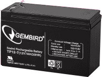 Аккумулятор для ИБП Gembird 12В 7 Ач (BAT-12V7AH) Diawest
