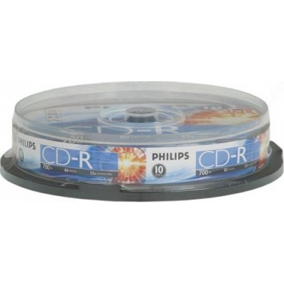 Диск Philips 700Mb 52x Cake box 10шт Extra (43437) Diawest