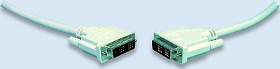 Кабель мультимедійний DVI to DVI 24+1pin, 1.8m Cablexpert (CC-DVI2-BK-6) Diawest