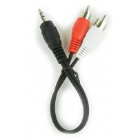 Аксесуар для монітора Gembird подовжувач Jack 3.5mm папа/2хRCA (CCA-458/0.2) Diawest