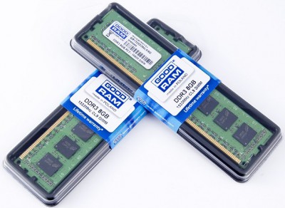 Модуль пам'яті для комп'ютера DDR3 8GB 1333 MHz GOODRAM (GR1333D364L9/8G) Diawest