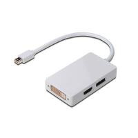 Адаптер mini DisplayPort - DisplayPort+HDMI+DVI-I dual link; длина: - м Diawest