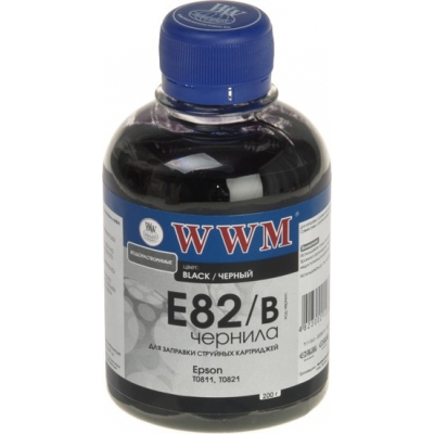 Чернила WWM EPSON StPhoto R270/290 Black (E82/B) Diawest