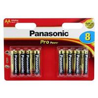 Батарейка Panasonic AA bat Alkaline 6+2шт Pro Power (LR6XEG/8B2F) Diawest