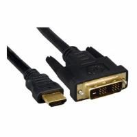 Кабель мультимедійний HDMI to DVI 18+1pin M, 7.5m Cablexpert (CC-HDMI-DVI-7.5MC) Diawest