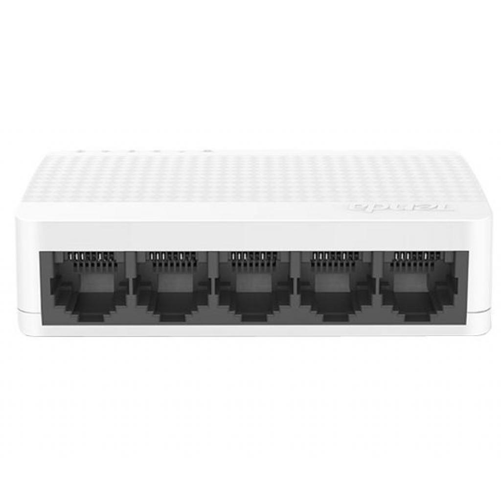 Коммутатор неуправляемый;   портов Fast Ethernet: 5;   портов Gigabit Ethernet: -;  возможность монтажа в стойку: - Diawest