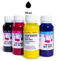 Чернила ColorWay Epson SP R270/290 RX500 TX650 Black (CW-EW650BK01) Diawest
