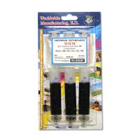 Заправочный набор WWM HP №21/121/122 (3 x 20мл) Black Pigmented (IR3.H30/BP) Diawest