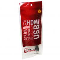 Кабель/переходник ExtraDigital OTG USB 2.0 AF - Micro USB M, 0.1m, 28 AWG, Hi-Spe (KBO1623) Diawest