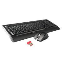 Комплект: клавиатура и мышь;  для настольных ПК;  беспроводное подключение;  радиоинтерфейс (USB);  тип клавиш: мембранный Diawest