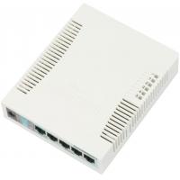 Комутатор мережевий Mikrotik RB260GS (CSS106-5G-1S) Diawest