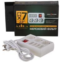 Мережевий фільтр живлення LogicPower LP-X7 2.0 м (2820) Diawest