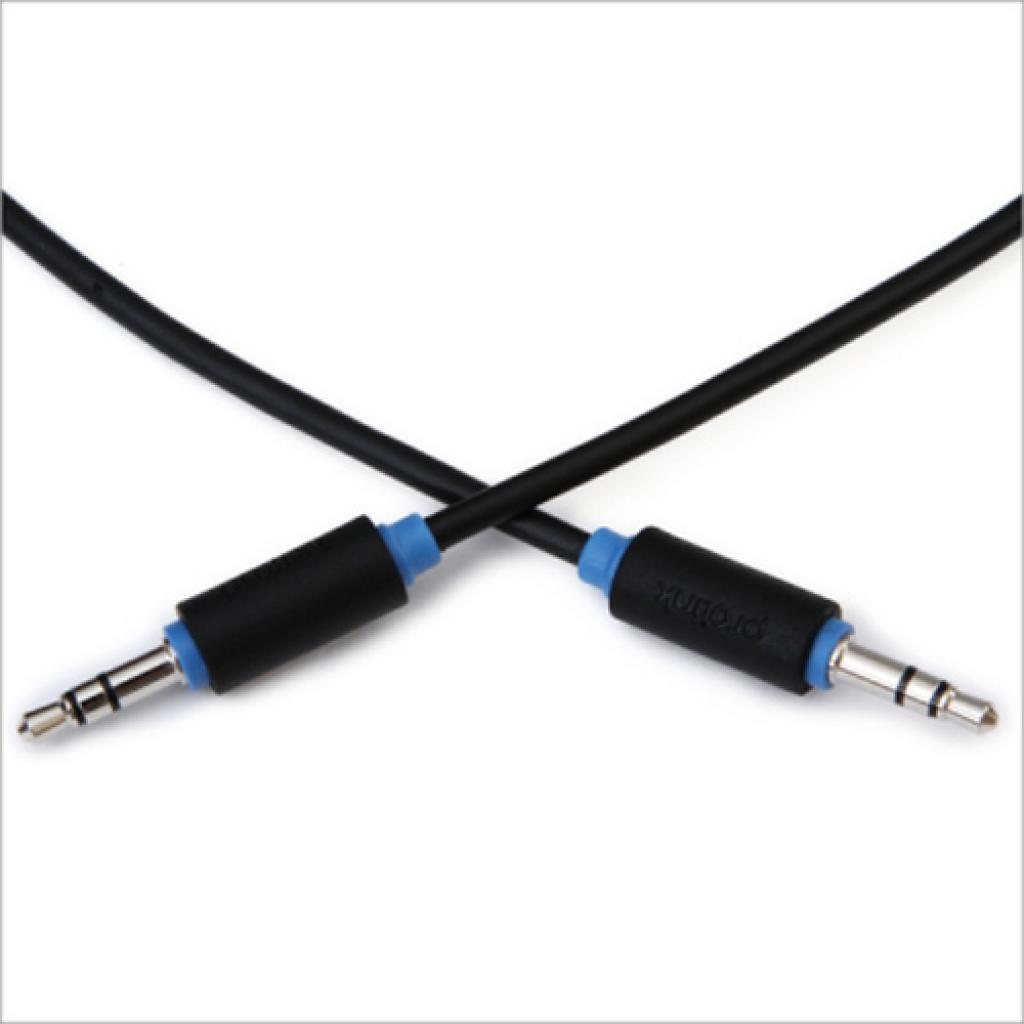 Кабель мультимедийный Jack 3.5mm папа/Jack 3.5mm папа 5.0m Prolink (PB105-0500) Diawest