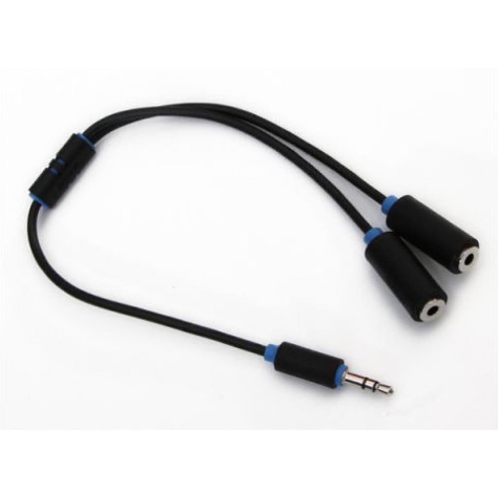 Кабель мультимедийный Jack 3.5mm to 2xJack 3.5 M Prolink (PB107-0030) Diawest