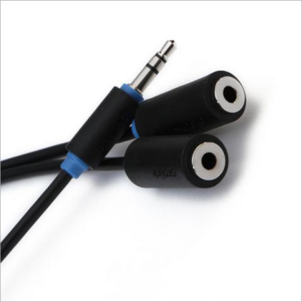 Кабель мультимедийный Jack 3.5mm to 2xJack 3.5 M Prolink (PB107-0030) Diawest