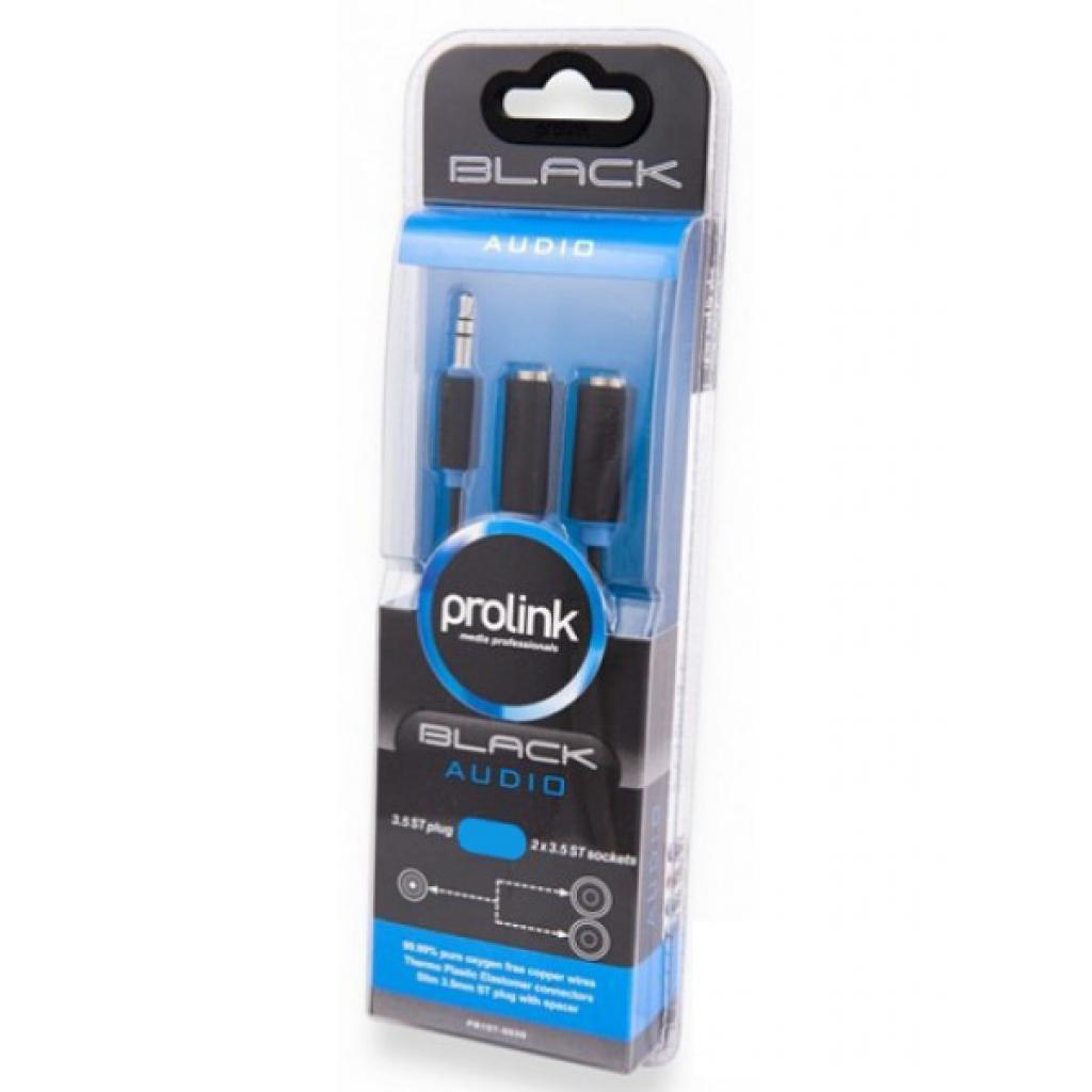 Кабель мультимедийный Jack 3.5mm to 2xJack 3.5 M Prolink (PB107-0030) Diawest