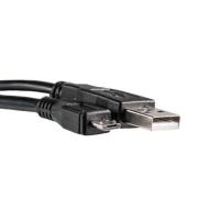Кабель USB; разъем1: USB тип А вилка; разъем2: USB micro тип B вилка; длина: 0,1 м Diawest