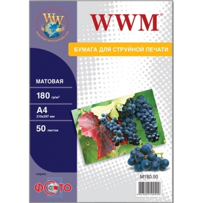 Бумага для принтера/копира WWM A4 (M180.50) Diawest