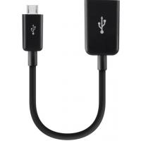 Кабель USB OTG; разъем1: USB OTG тип А розетка; разъем2: USB mini тип В 5pin вилка; длина: 0,12 м Diawest