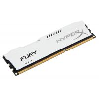 Модуль пам'яті для комп'ютера DDR3 8Gb 1600 MHz HyperX Fury White Kingston (HX316C10FW/8) Diawest