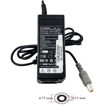 Блок питания к ноутбуку PowerPlant IBM/LENOVO 220V, 20V 65W 3.25A (7.9*5.5) (IB65H7955) Diawest
