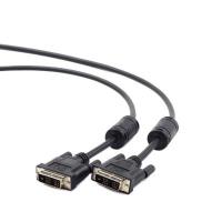Кабель мультимедійний DVI to DVI 18pin, 1.8m Cablexpert (CC-DVI-BK-6) Diawest
