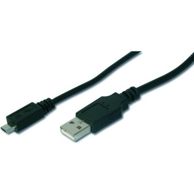 Дата кабель USB 2.0 AM to Micro 5P 1.0m EDNET (84129*) Diawest