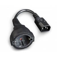 Кабель живлення C14 male to Schuko female 0.15 Cablexpert (PC-SFC14M-01) Diawest