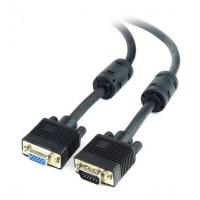 Кабель мультимедійний VGA M/F 3.0m Cablexpert (CC-PPVGAX-10B) Diawest