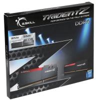 Модуль памяти G.Skill DDR4 16GB (2x8GB) 3200 MHz Trident Z Silver H/ Whi (F4-3200C16D-16GTZSW) Diawest