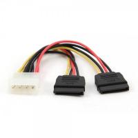 Кабель живлення Molex to 2xSATA power 0.3m Cablexpert (CC-SATA-PSY-0.3M) Diawest