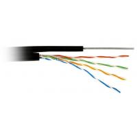 Кабель сетевой FTP 305м cat.5e Standart CCA, для внешней прокладки с тросом Atcom (13760) Diawest