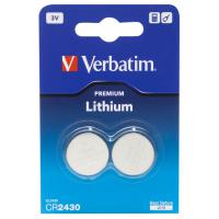 Батарейка Verbatim CR 2430 Lithium 3V * 2 (49937) Diawest