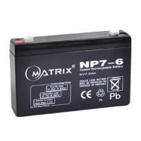 Аккумулятор для ИБП Matrix 6V 7AH (NP7-6) Diawest