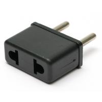 Перехідник PowerPlant сетевой 220В EU/US черный (DV00DV0022) Diawest