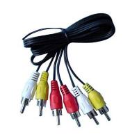 Аксесуар для монітора ATcom 3RCA to 3RCA 3.0m (10712) Diawest