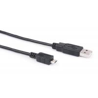 Кабель/перехідник Vinga USB 2.0 AM to Micro 5P 1.8m (USBAMmicro01-1.8) Diawest