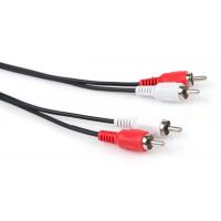 Кабель мультимедийный Vinga 2RCA to 2RCA 1.8m (RCA01-1.8) Diawest