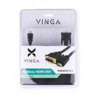 Аксессуар к монитору Vinga HDMI to DVI 24+1 5.0m (HDMIDVI01-5.0) Diawest
