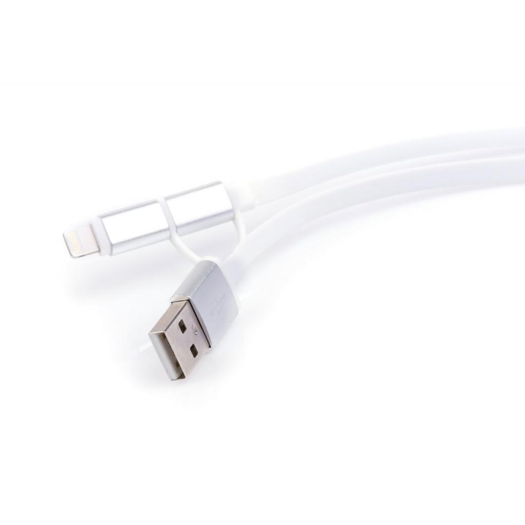 Дата кабель USB 2.0 AM to Micro 5P&Lightning 1.0m Vinga (USBAMMICRO&Lightning-1.0) Diawest