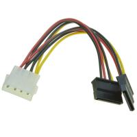 Живлення ATcom Molex to 2 Sata 0.2m (16148) Diawest