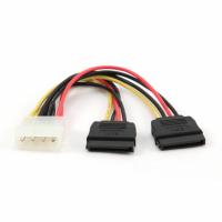 Живлення ATcom Molex to 2 Sata 0.2m (16148) Diawest